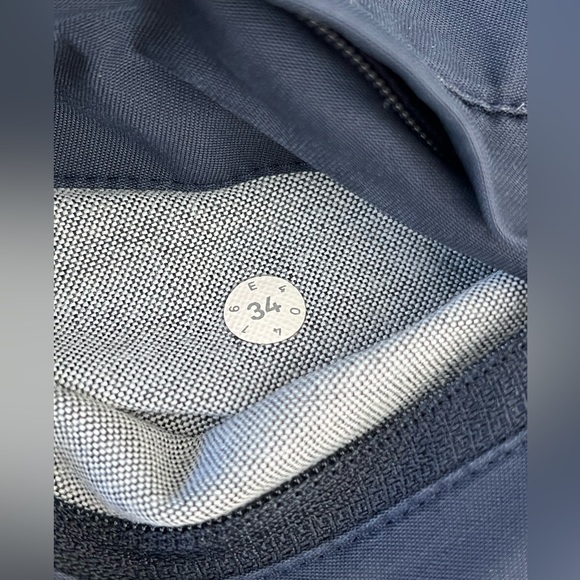 Lululemon ABC Pants, Navy 34 waist, 32” inseam - Picture 4 of 7